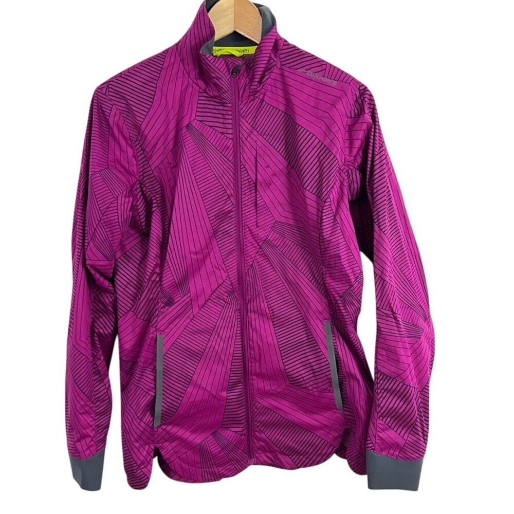 Brooks Run Happy Drift Shell Jacket Size Medium